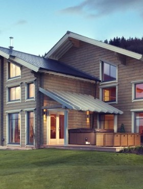 Деревянные коттеджи